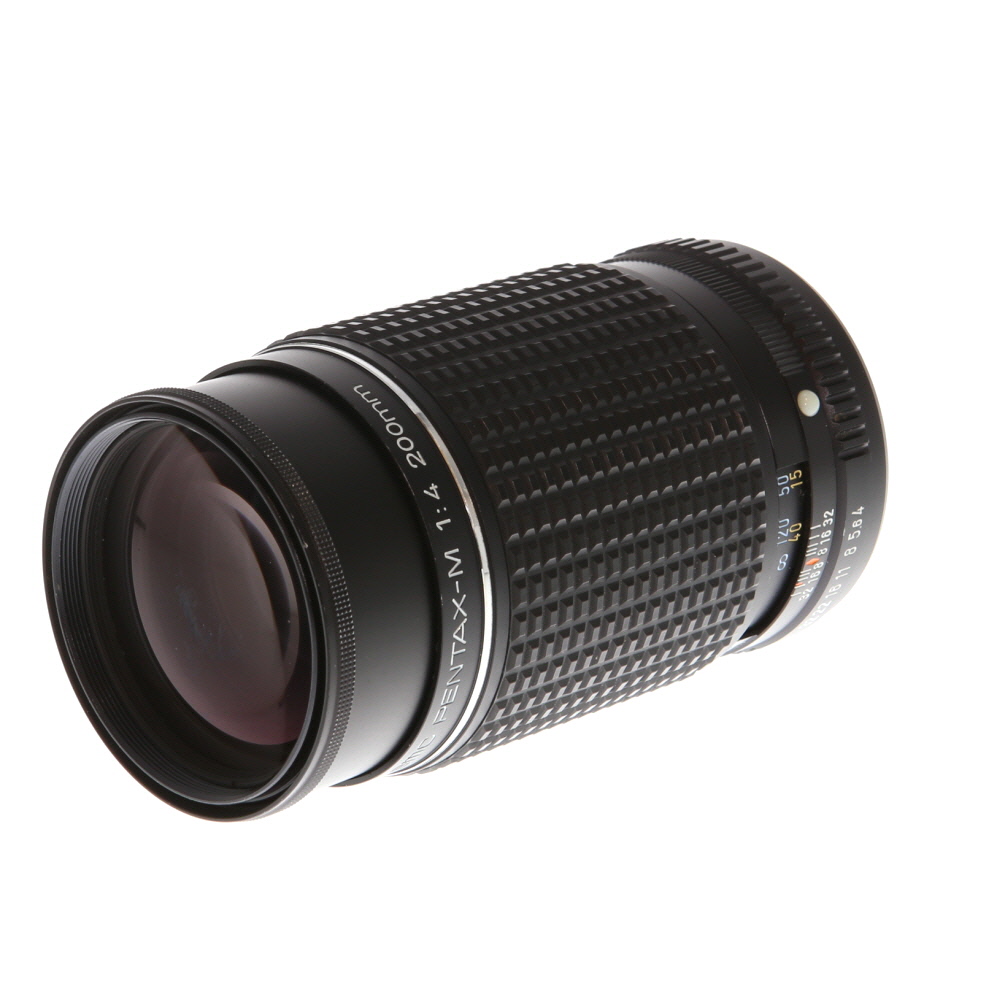 Pentax 200mm F/4 SMC M K-Mount Manual Focus Lens