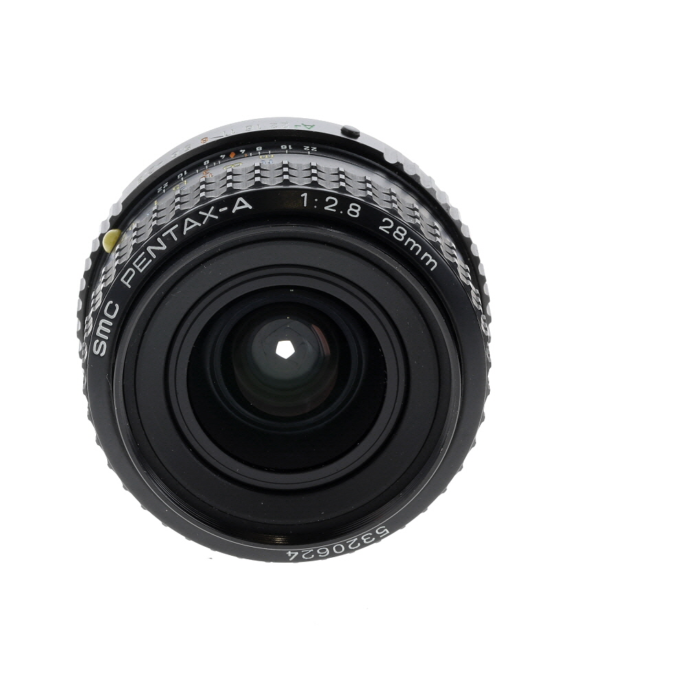 Pentax 28mm F/2.8 SMC A K Mount Manual Focus Lens