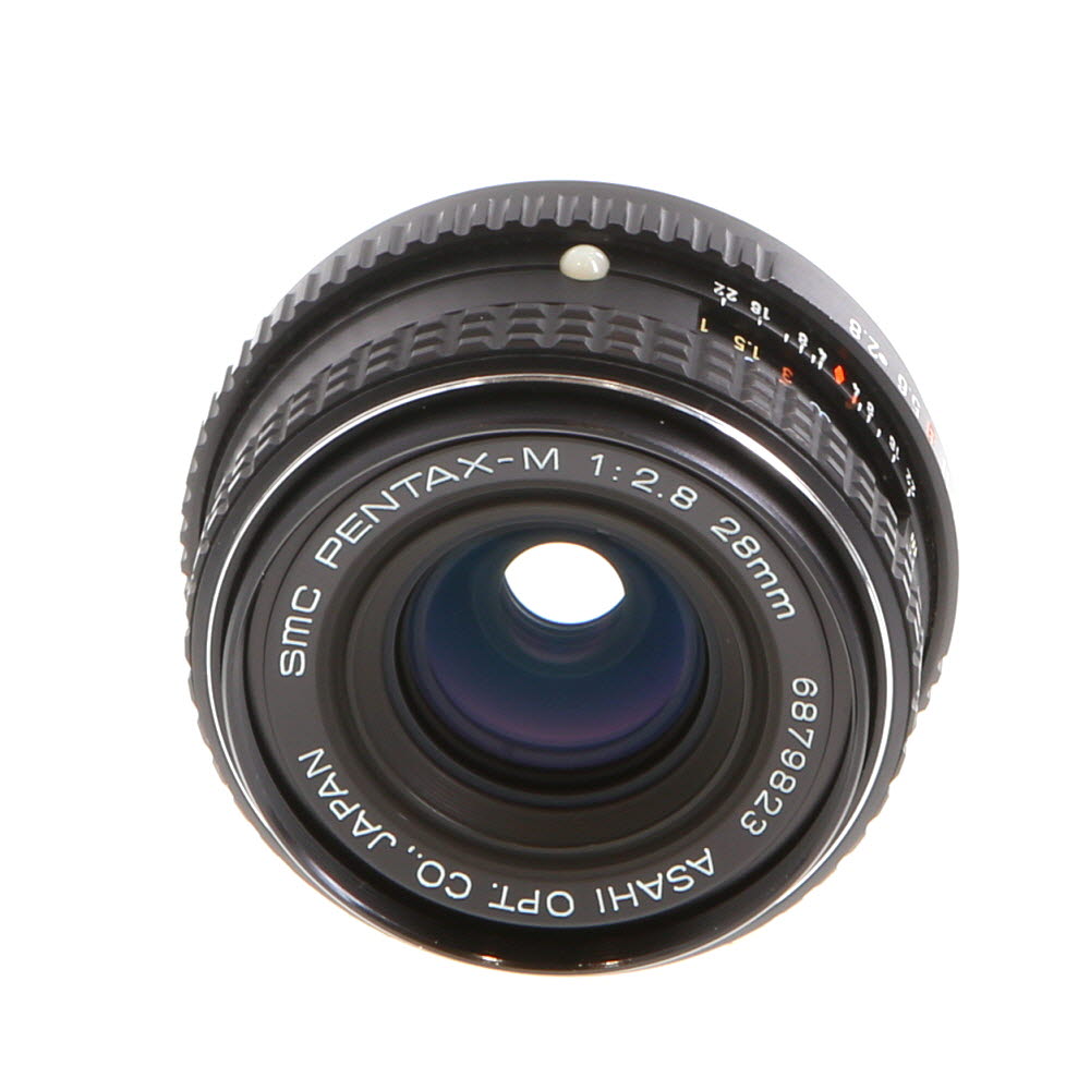 Pentax 28mm F/2.8 SMC M K Mount Manual Focus Lens