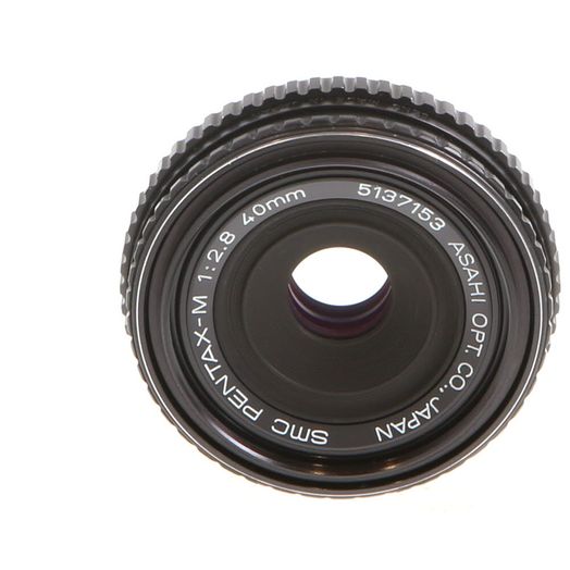 Pentax 40mm F/2.8 SMC M K Mount Manual Focus Lens {49}