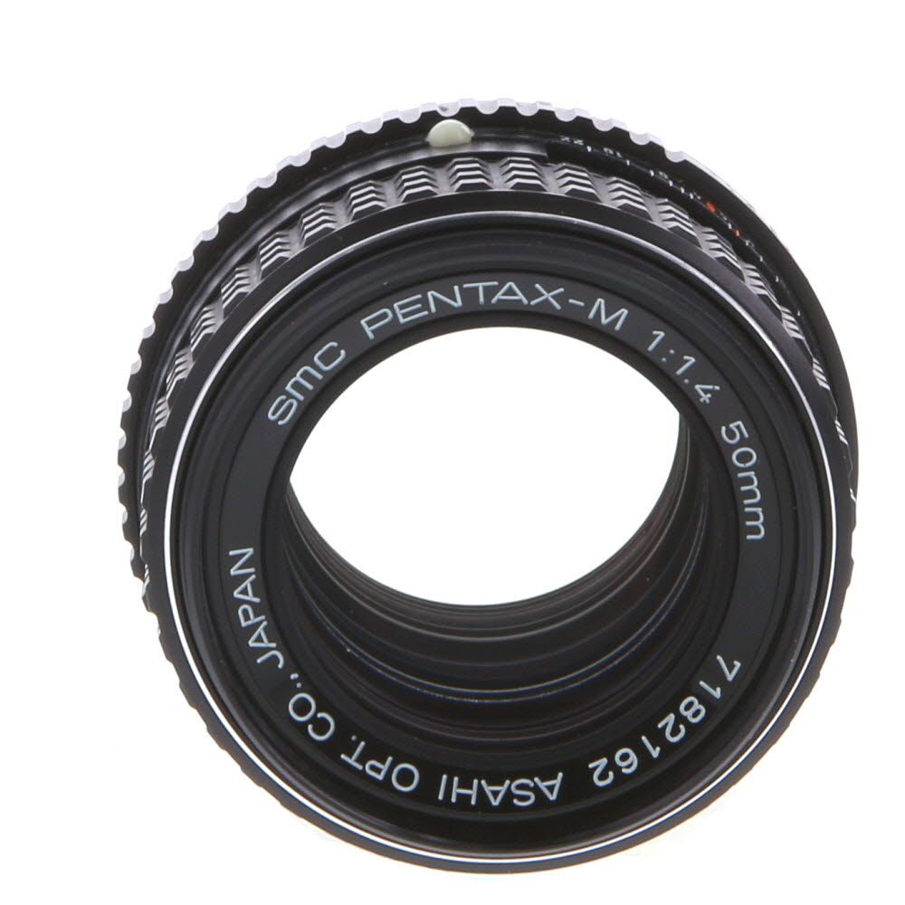 Pentax 50mm F/1.4 SMC M K Mount Manual Focus Lens {49} - Used SLR