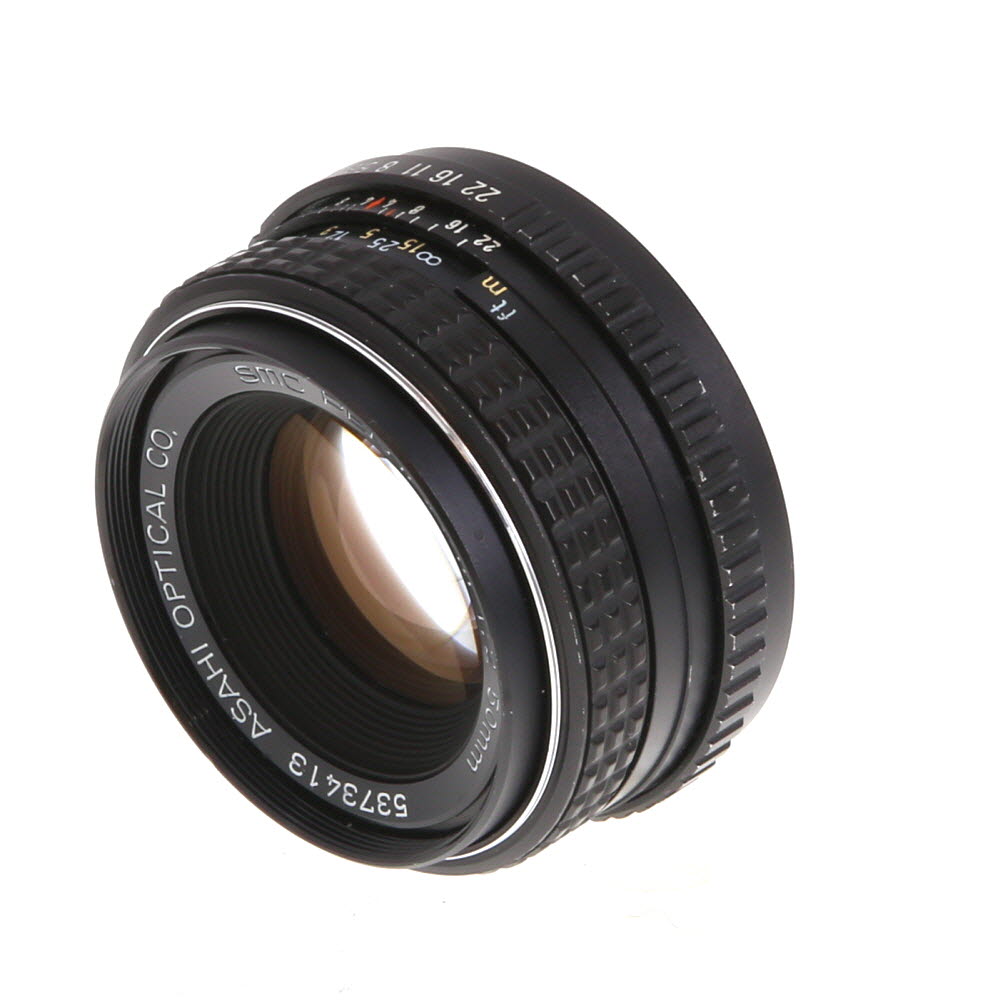 Pentax 50mm f/2 SMC M Manual Focus K-Mount Lens