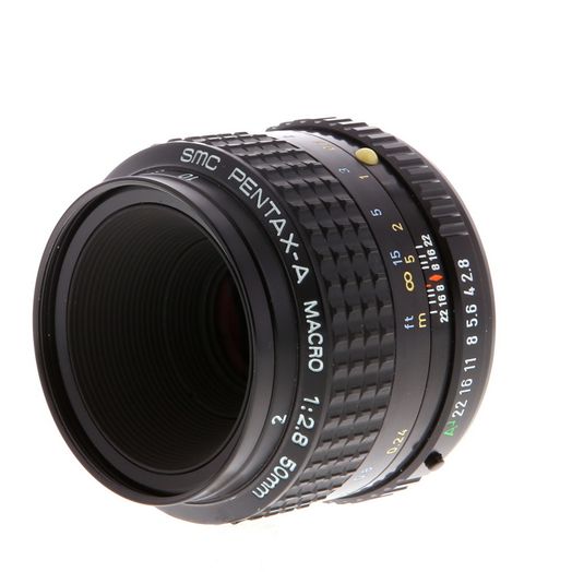 Pentax 50mm f/2.8 SMC A Macro Manual Focus K-Mount Lens {49}