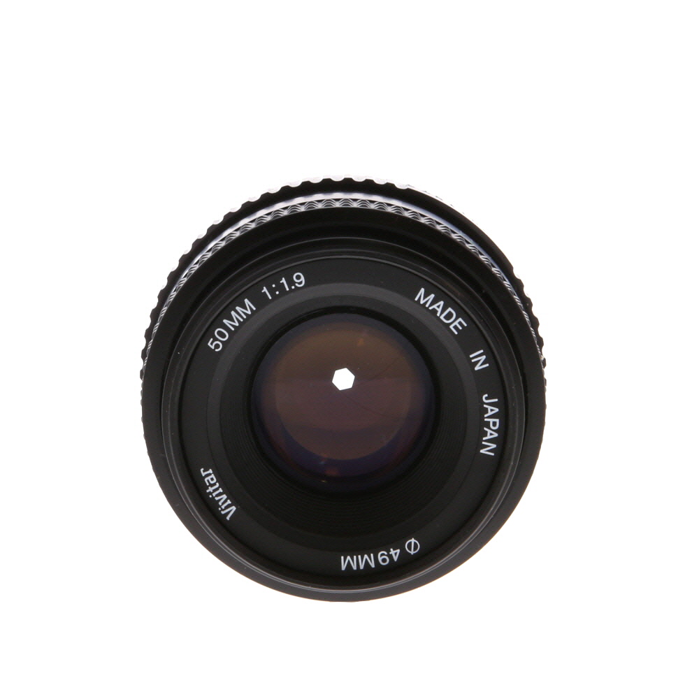 Vivitar 50mm F/1.9 Manual Focus Lens For Pentax K Mount