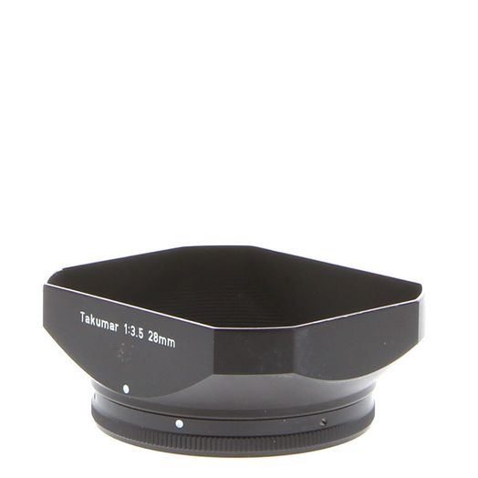 Pentax Lens Hood Takumar 1:3.5 28mm, Clamp-On, Rectangular, Metal (49)