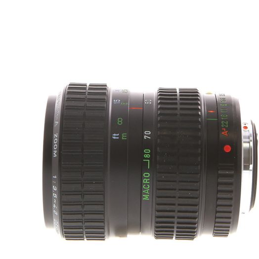 Objectif Zoom Pentax-F 28-80 Mm F/3.5-4.5 - Monture K - Autofocus - Occasion