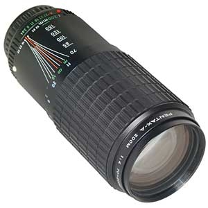 Pentax 70-200mm F/4 A Macro K Mount Manual Focus Lens
