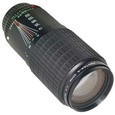 Pentax 70-200mm F/4 A Macro K Mount Manual Focus Lens