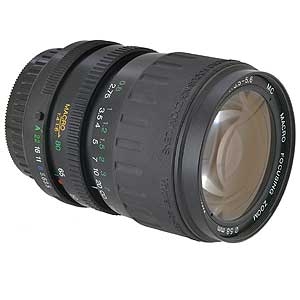 Vivitar 28-80mm F/3.5-5.6 Macro A 2-Touch Manual Focus Lens For Pentax K Mount
