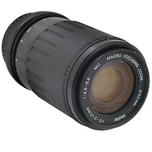 Vivitar 70-210mm F/4.5-5.6 MC Macro A Manual Focus Lens For Pentax K Mount