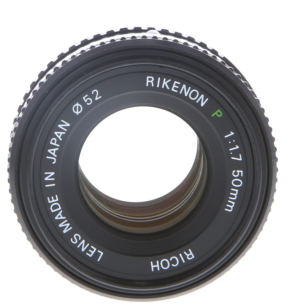 Ricoh 50mm F/1.7 P Rikenon Manual Focus Lens For Pentax K Mount