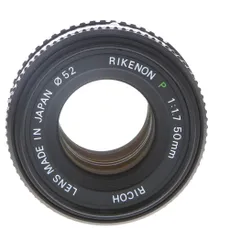 【整備済完動品】PENTAX MX Rikenon 50mm F/2 Ricoh 50mm F/2 Rikenon P Manual Focus Lens For Pentax K Mount {52}
