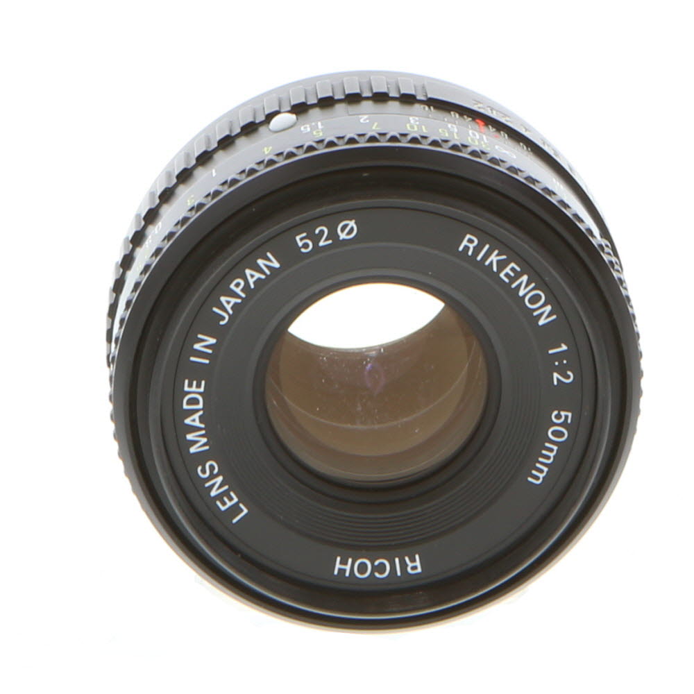 Ricoh 50mm F/2 Rikenon Manual Focus Lens For Pentax K Mount