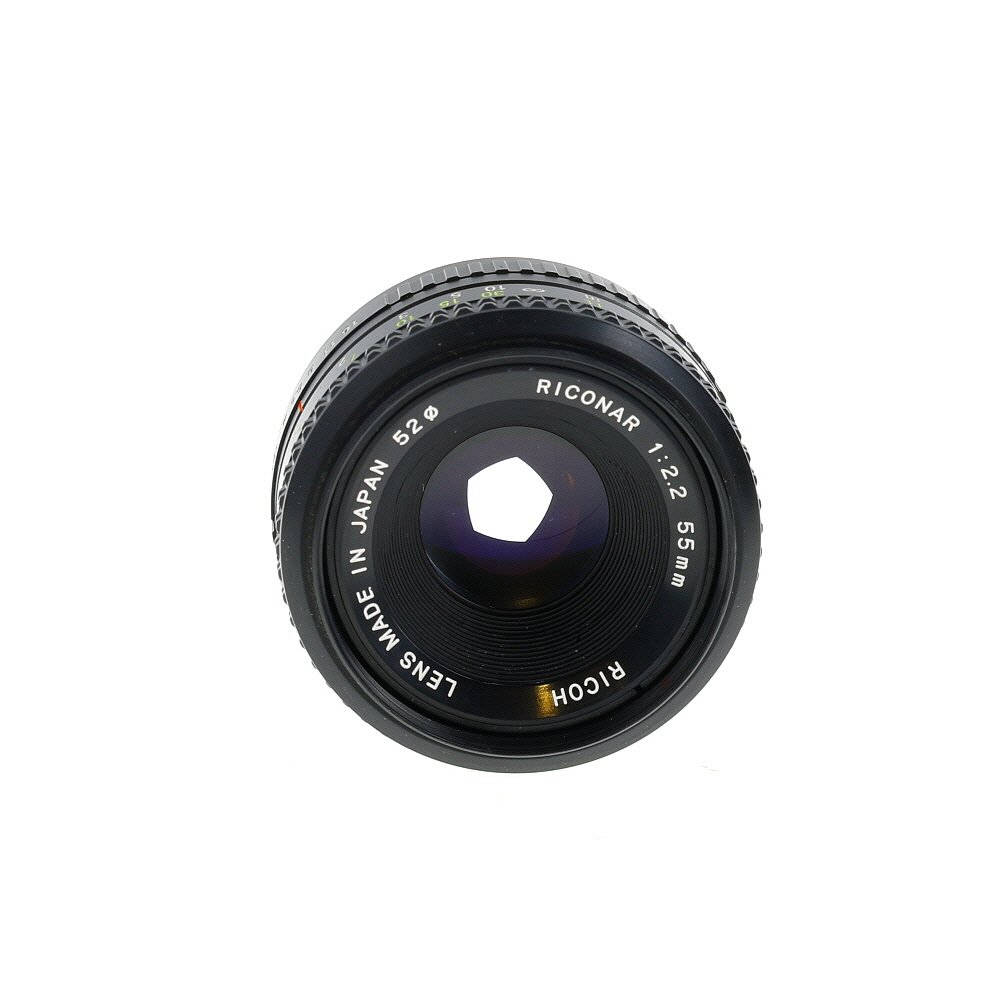 Ricoh 55mm F/2.2 Riconar Manual Focus Lens For Pentax K Mount