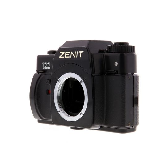 KMZ Zenit 122 M42 Mount 35mm Camera Body, Black
