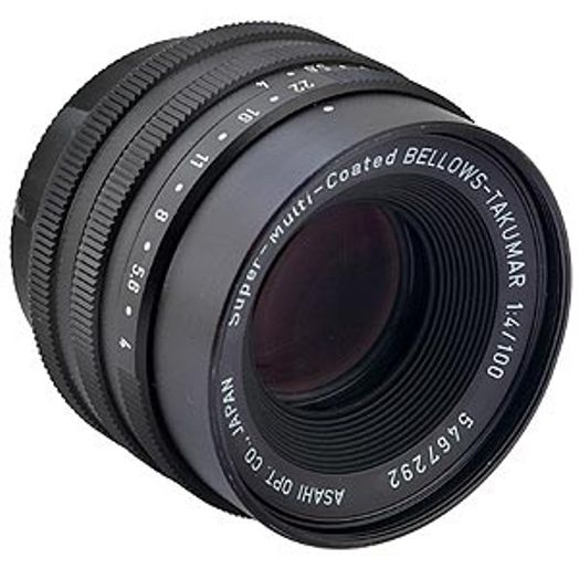 Pentax 100mm f/4 Super-Multi-Coated BELLOWS-TAKUMAR Lens for M42