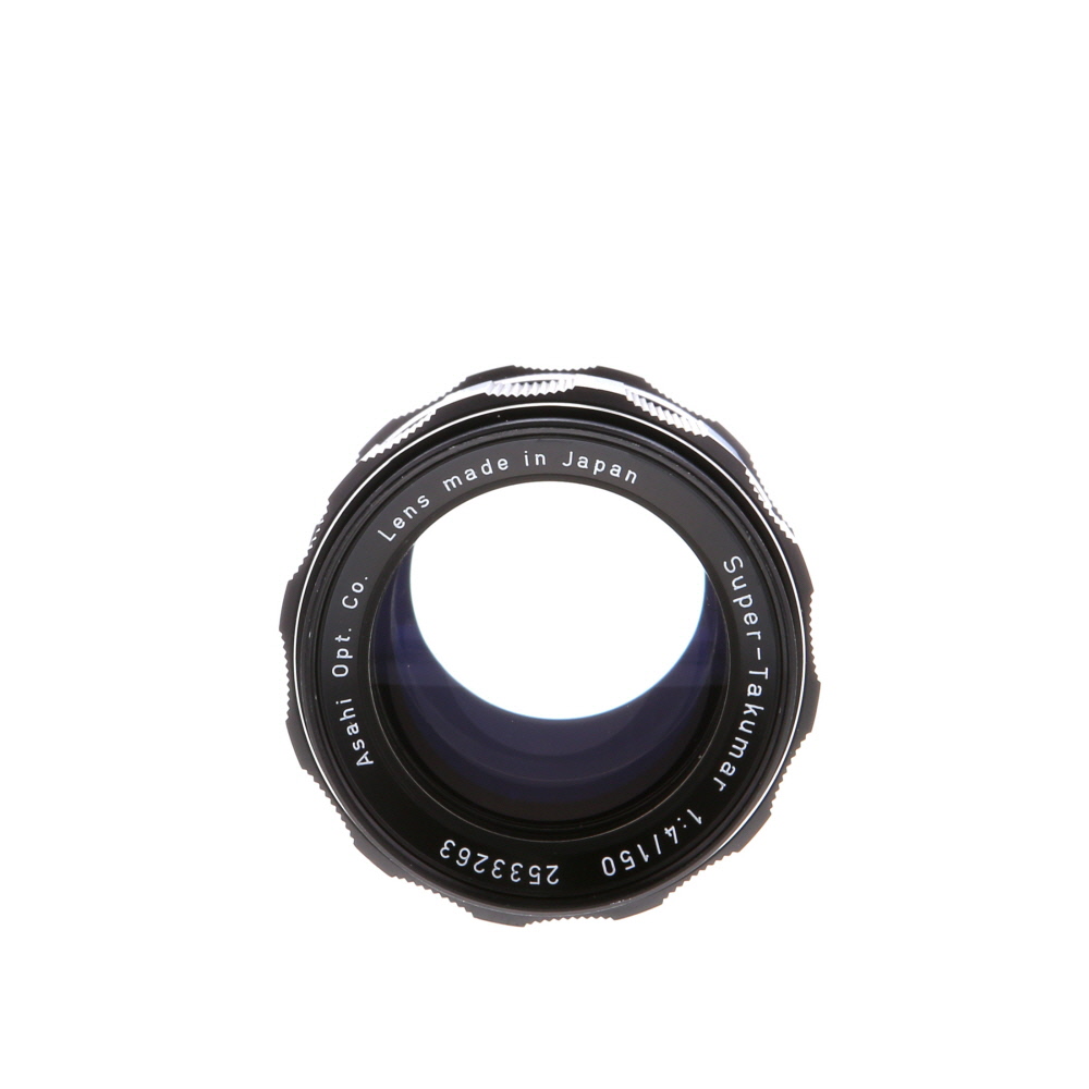 Pentax 150mm F/4 Super Takumar M42 Screw Mount Manual Focus Lens