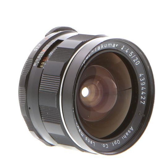 Pentax 20mm f/4.5 Super Takumar Manual Focus Lens for M42 Screw