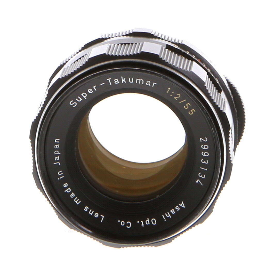 Pentax 55mm f/2 Auto-Takumar Manual Focus Lens for M42 Screw Mount