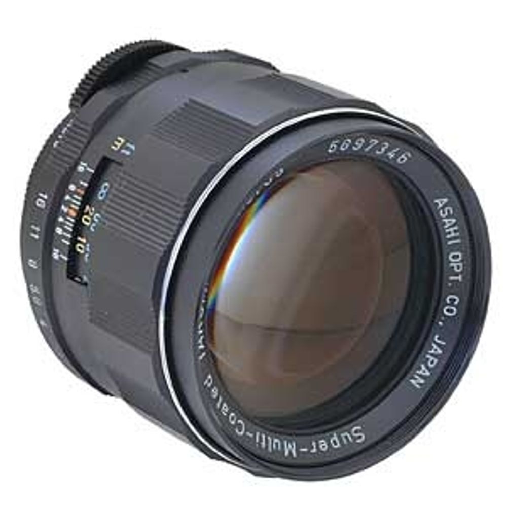 Pentax 85mm f/1.8 Super-Multi-Coated Takumar Manual Focus Lens for