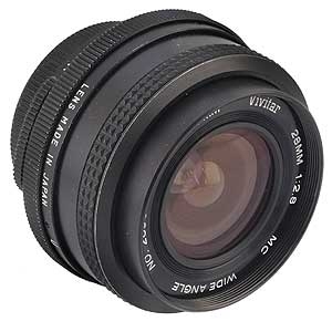 Vivitar 28mm f/2.8 Auto Manual Focus Lens for M42 Screw Mount