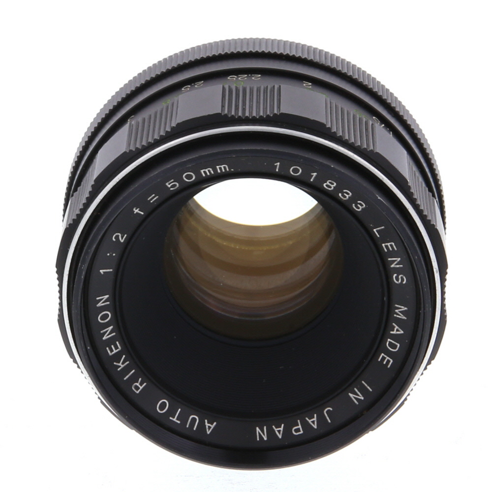 Ricoh 50mm F/2 Rikenon Auto M42 Screw Mount Manual Focus Lens