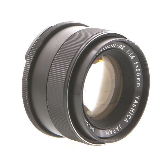 Yashica 50mm f/1.4 Auto Yashinon-DX M42 Screw Mount Lens {55}