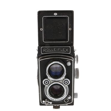 Rollei Rolleiflex 3.5 MX-EVS Tessar (BAY I) Medium Format TLR Camera