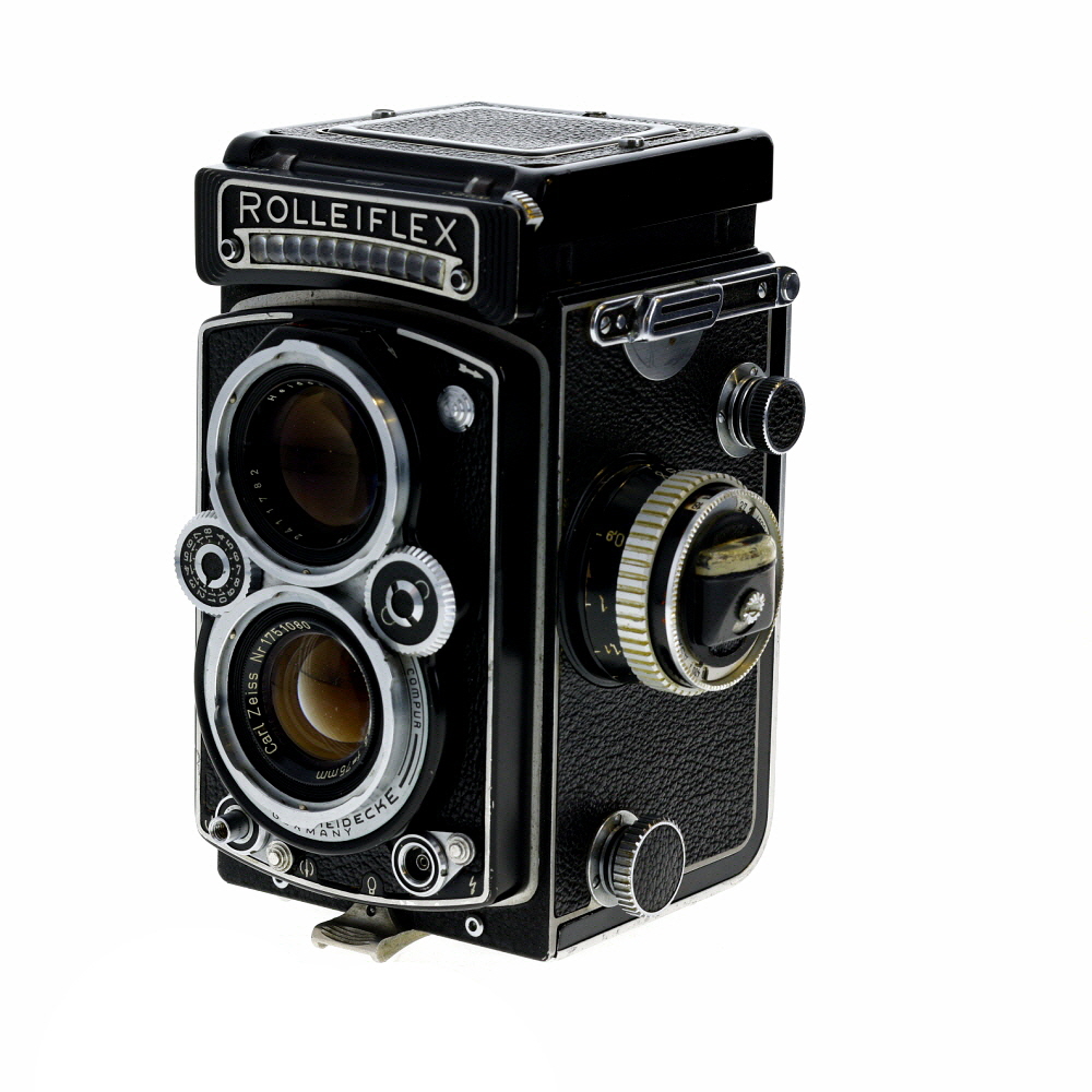 Rollei Rolleiflex 3.5 E Planar Medium Format TLR Camera