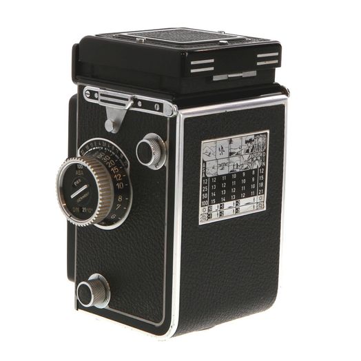 Rollei Rolleiflex 3.5 MX-EVS Tessar (BAY I) Medium Format TLR Camera