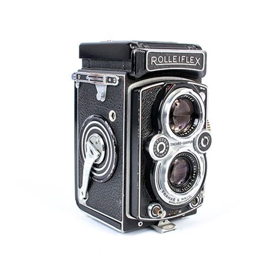 Rollei Rolleiflex 3.5 MX-EVS Xenar (BAY I) Medium Format TLR Camera