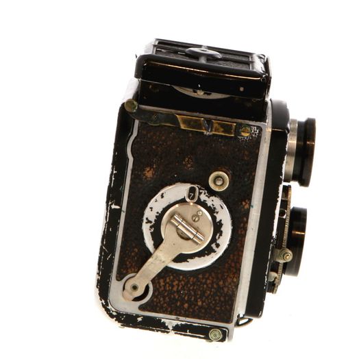 Rollei Baby Rolleiflex 4X4 F2.8 Compur Medium Format TLR Camera, Black