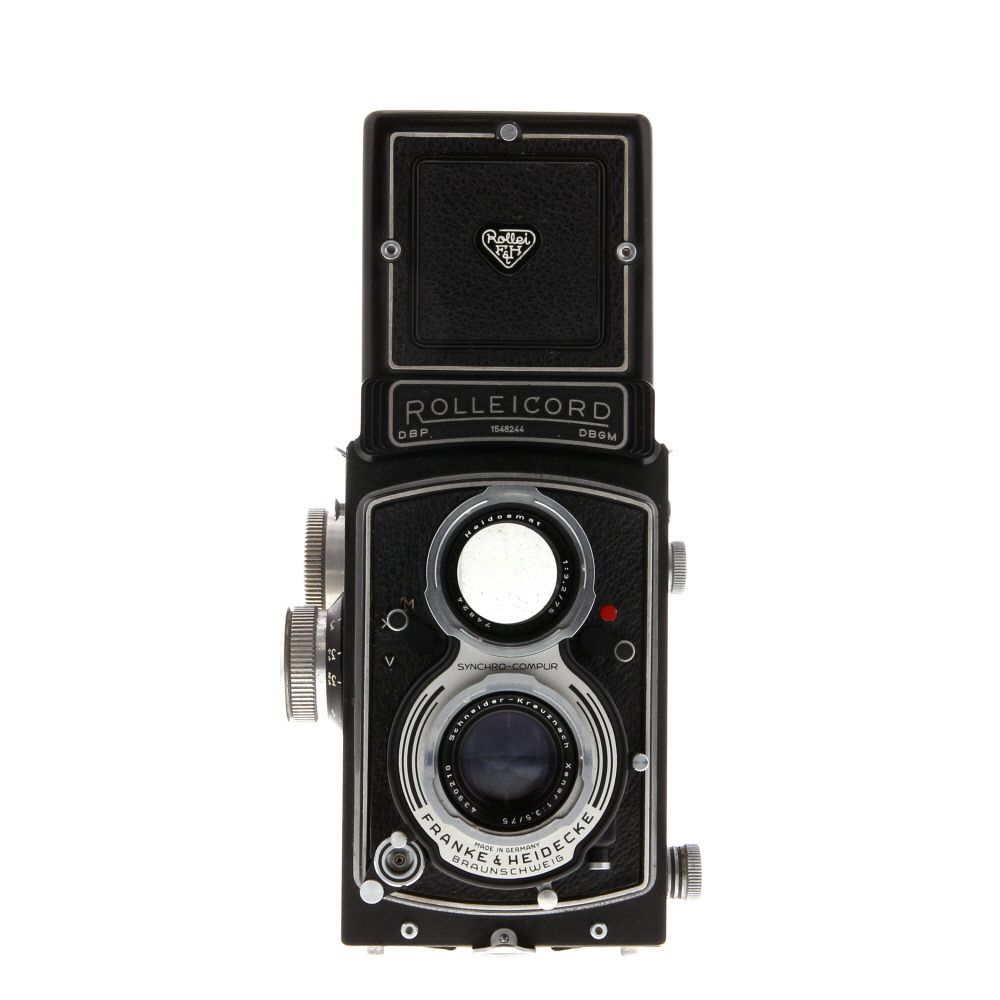 【返品保証・完動美品】ROLLEICORD V Xenar 75mm F3.5 Rollei Rolleicord V F3.5 Xenar (BAY I) Medium Format TLR Camera