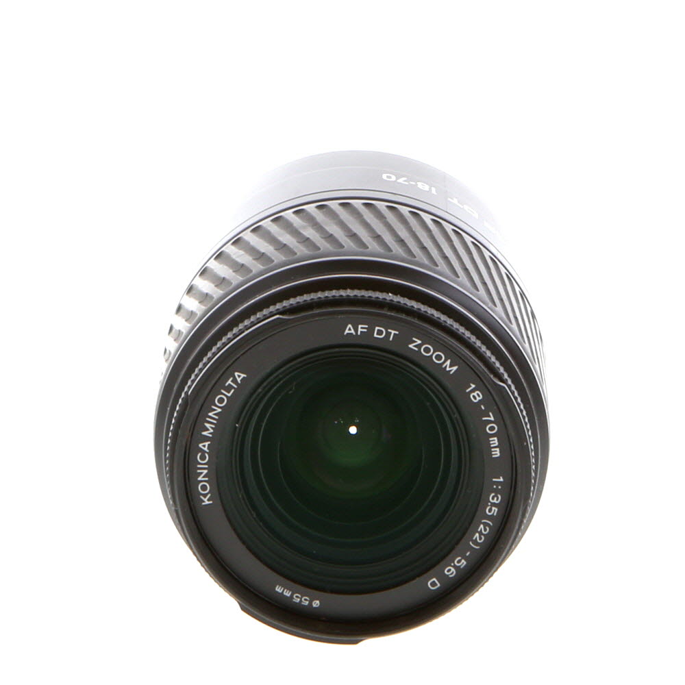 Minolta 18-70mm F/3.5-5.6 D DT Alpha Mount Autofocus Lens For APS-C Sensor