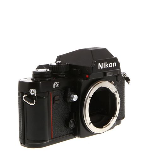 Nikon F3 35mm Camera Body, Black with DE-2 Prism Finder