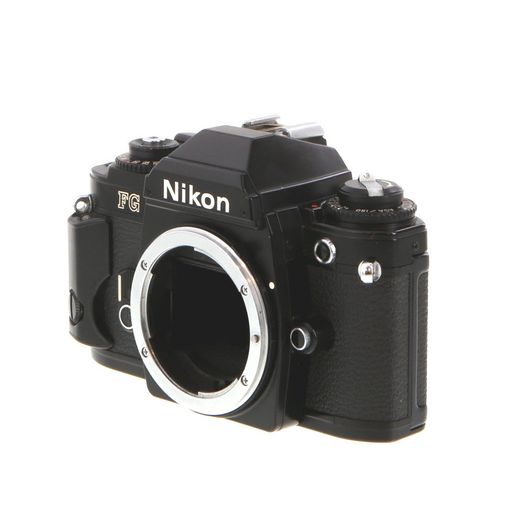 Nikon FG 35mm Camera Body, Black - Used Film Cameras - Used