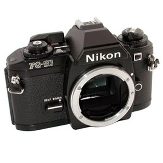 Nikon FG-20 35mm Camera Body, Black