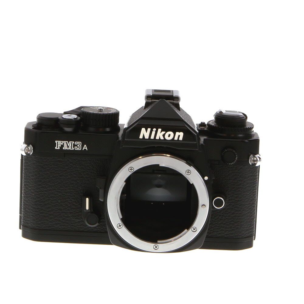 Nikon FM3A 35mm Camera Body, Black