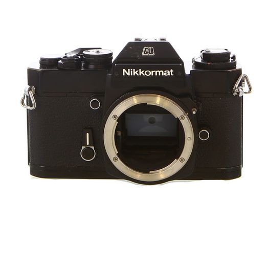 Nikon Nikkormat EL (Non AI) 35mm Camera Body, Black - Used 35mm