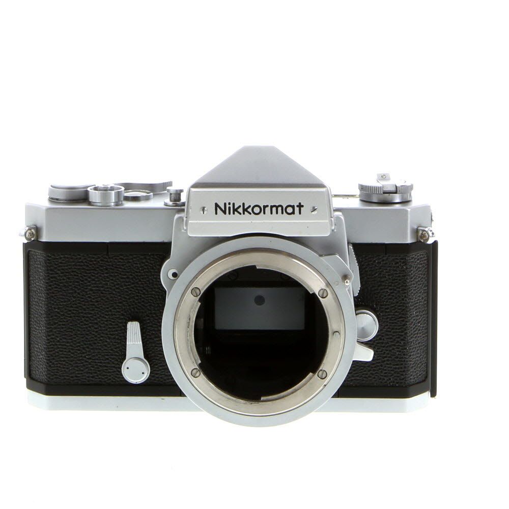 Nikon Nikkormat FTN (Non AI) 35mm Camera Body, Chrome