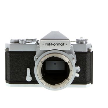 Nikon Nikkormat FTN (Non AI) 35mm Camera Body, Chrome