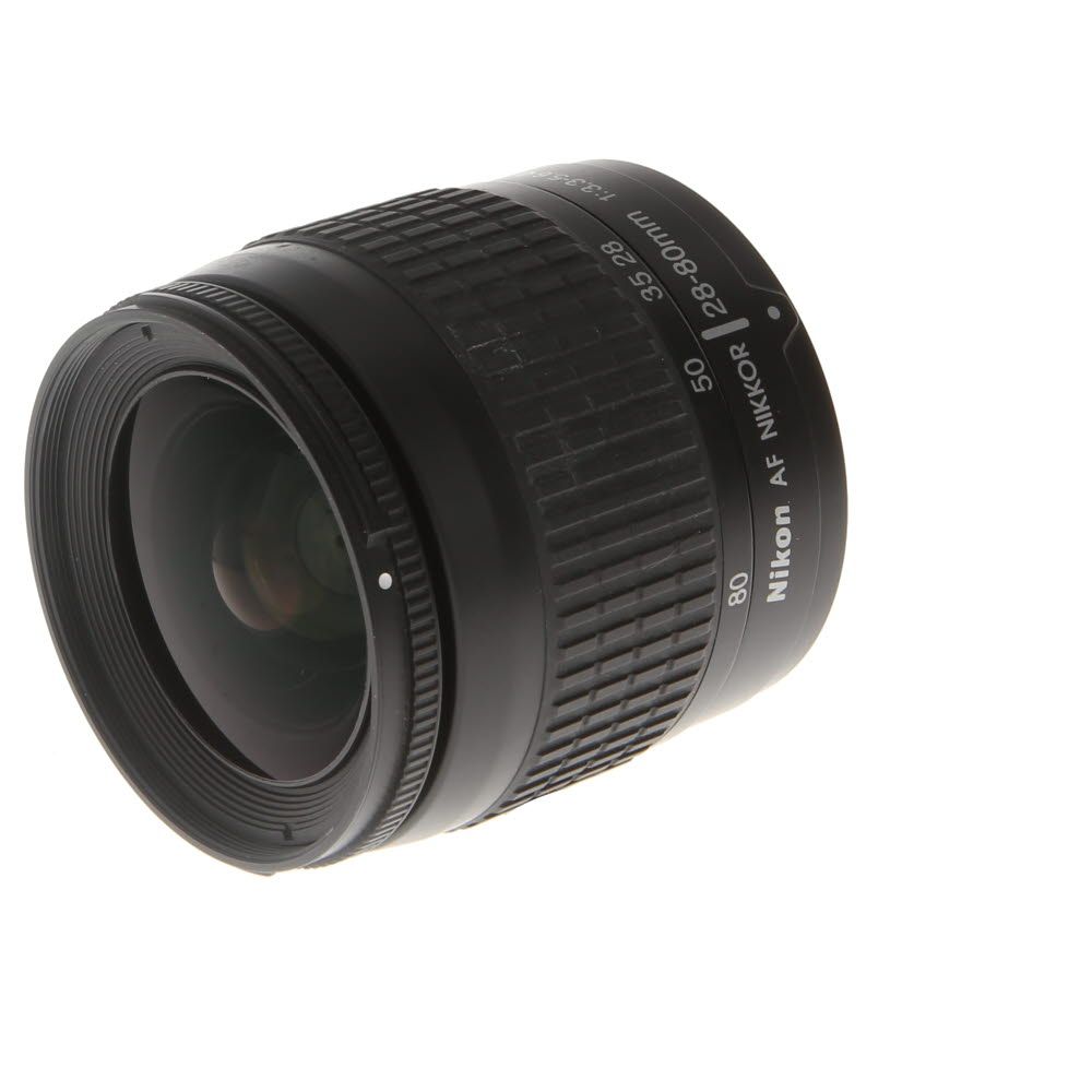 Nikon AF NIKKOR 28-80mm f/3.3-5.6 G Autofocus Lens, Black {58}