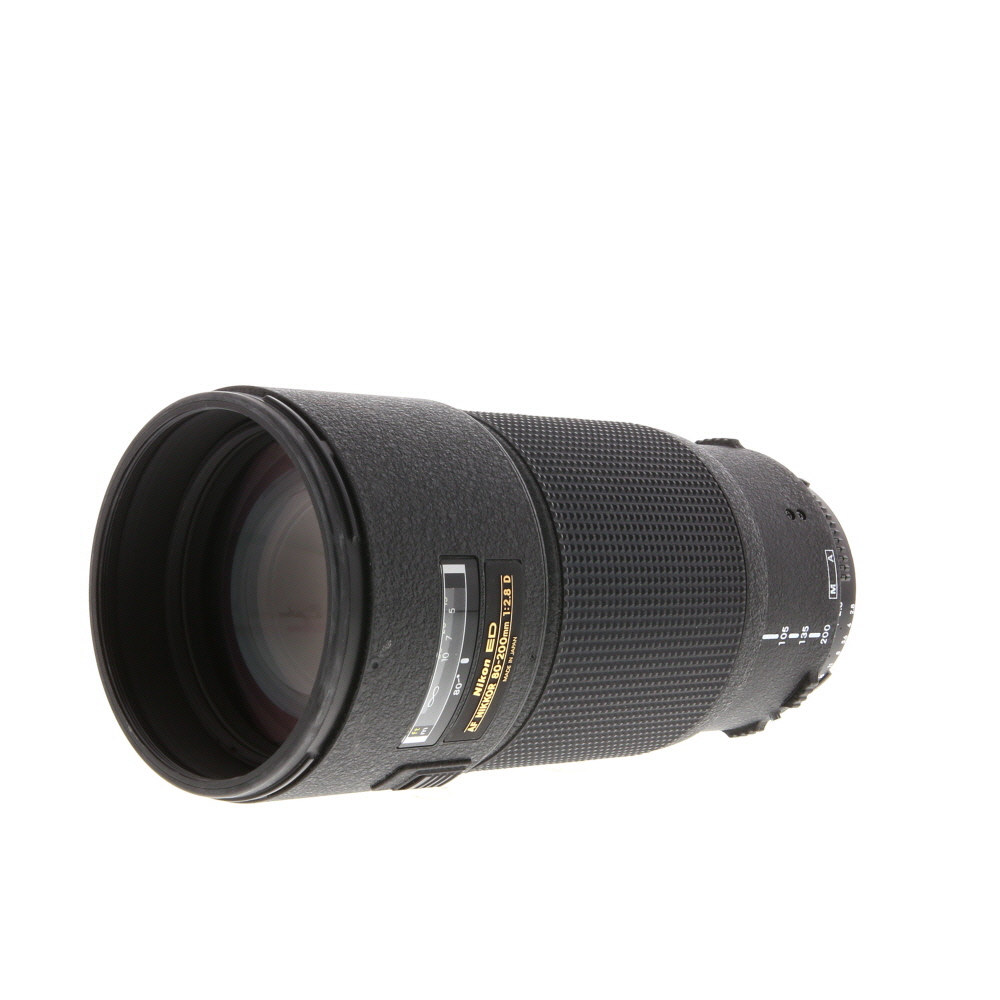 Nikon AF NIKKOR 80-200mm f/2.8 D ED Macro Push/Pull Autofocus Lens
