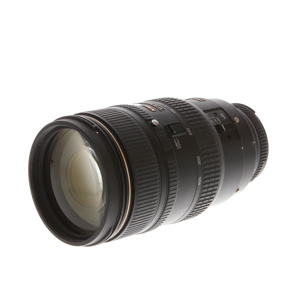 Nikon AF VR-NIKKOR 80-400mm f/4.5-5.6 D ED Autofocus Lens