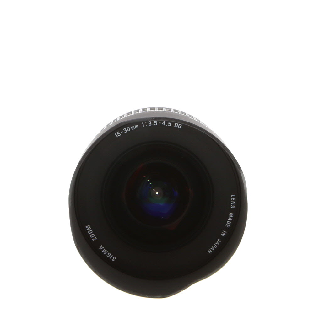 Sigma 15-30mm F/3.5-4.5 Aspherical D IF DG EX Autofocus Lens For Nikon