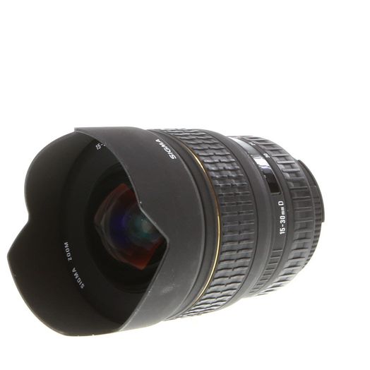 Sigma 15-30mm F/3.5-4.5 Aspherical D IF DG EX Autofocus Lens For