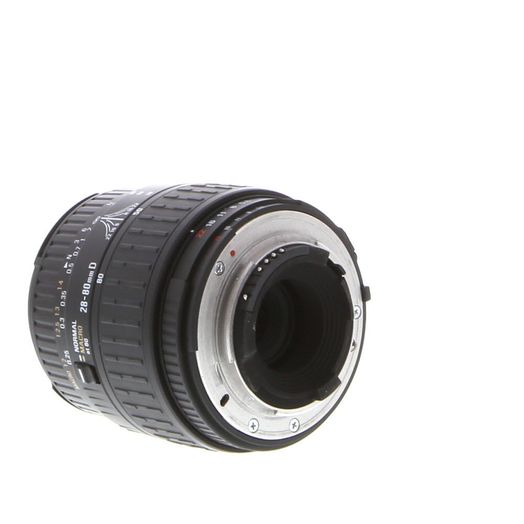 Sigma 28-80mm F/3.5-5.6 D II Macro Aspherical Autofocus Lens For