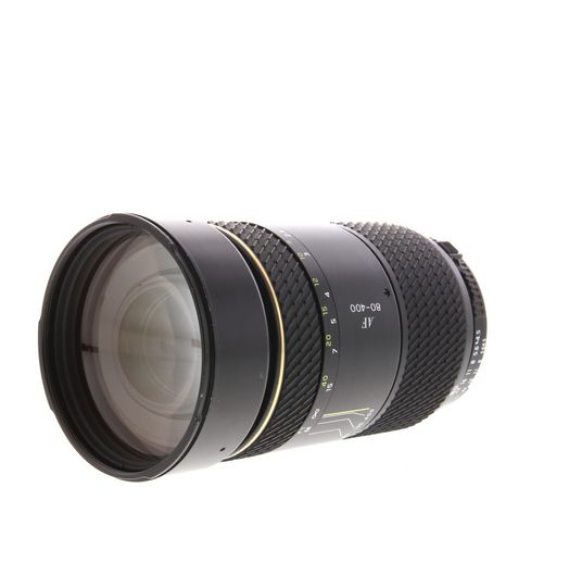 レンズ(ズーム) Tokina AT-X AF 80-400mm Nikon #9243 Tokina 80-400mm F/4.5-5.6 AT-X Autofocus 5-Pin Lens For Nikon {72