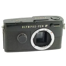 Olympus PEN EF with 28mm F3.5 D.Zuiko 35mm Camera, Black