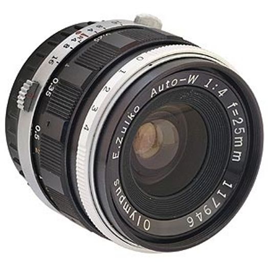 Olympus E.Zuiko Auto-W 25mm F4 ｜D166 Olympus 25mm f/4 E. Zuiko Auto-W FT Lens for Olympus PEN Film